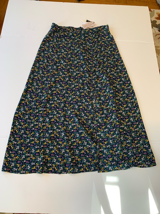 Philosophy Dresses & Skirts - NEW Philosophy Women’s Large Navy Blue Floral Maxi Skirt